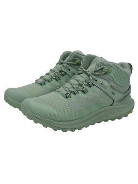 Merrell Womens Size 8.5 Antora 3 Mid Mentha Green Waterproof Hiking Boots Shoes